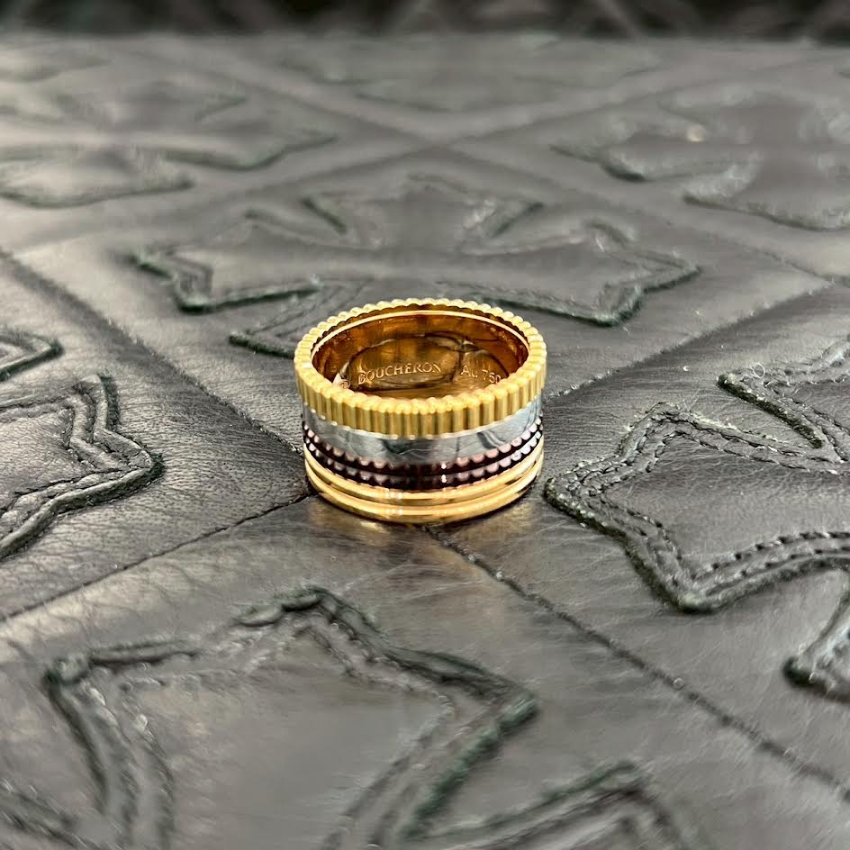 BOUCHERON QUATRE CLASSIQUE RING Large JRG0025759 M33548 Size T59（19号） ブシュロン キャトル クラシック リング ラージ サイズT59（19号）