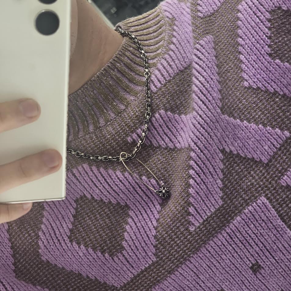 CHROME HEARTS Extra Large Safety Pin クロムハーツ エクストラ ラージ セーフティピン シルバー925