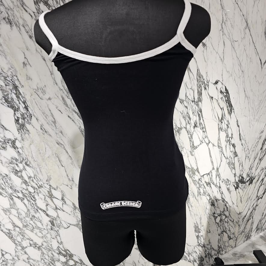 CHROME HEARTS Horseshoe Short Camisole Top Size S クロムハーツ ホースシュー ショート キャミソールトップ サイズS