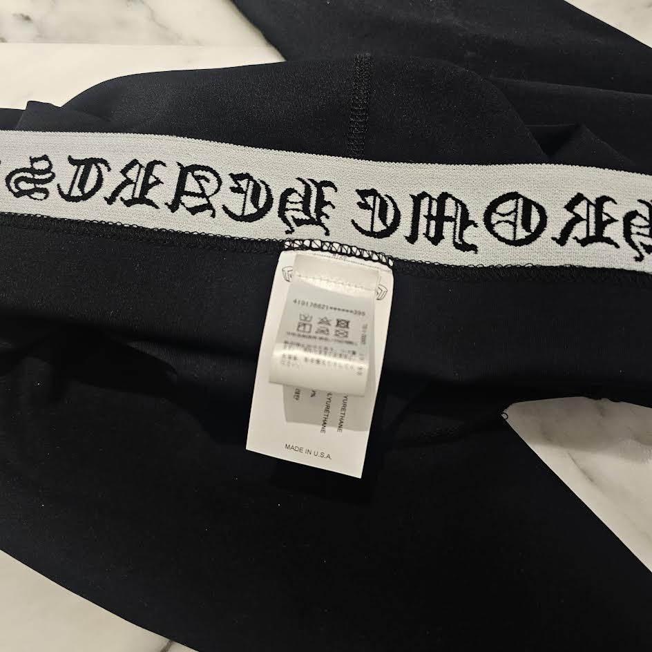 CHROME HEARTS CH Logo YOGA WEAR Sports Spats Size M クロムハーツ CHロゴ ヨガウェア スポーツ スパッツ サイズM