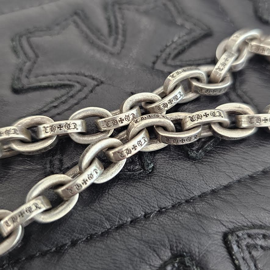 CHROME HEARTS Large Paper Chain Tiny CH Cross NE Necklace クロム