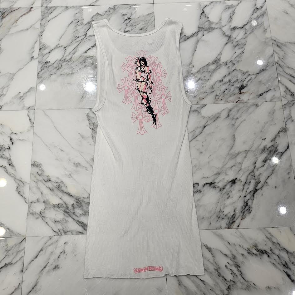 CHROME HEARTS × Deadly Doll Tank Top Size M クロムハーツ × デッドリードール タンクトップ サイズM
