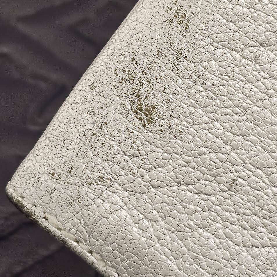 CHROME HEARTS 1SNAP Cross Ball Button Glitter Leather Wallet クロムハ―ツ 1スナップ クロスボール ボタン グリッター レザーウォレット