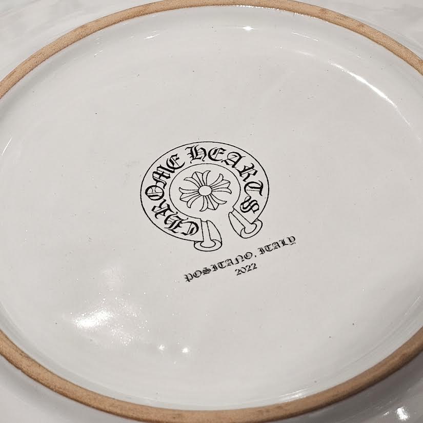 CHROME HEARTS CH CROSS DINER PLATE MEDIUM クロムハーツ CHクロス ダイナープレート ミディアム