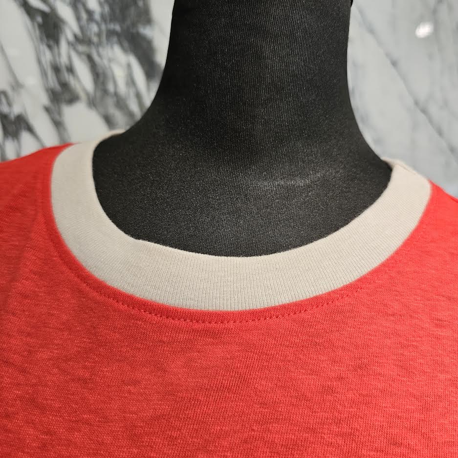 CHROME HEARTS Back Horseshoe Print Ringer Tee Size S クロムハーツ バックホースシュープリント リンガーTシャツ サイズS