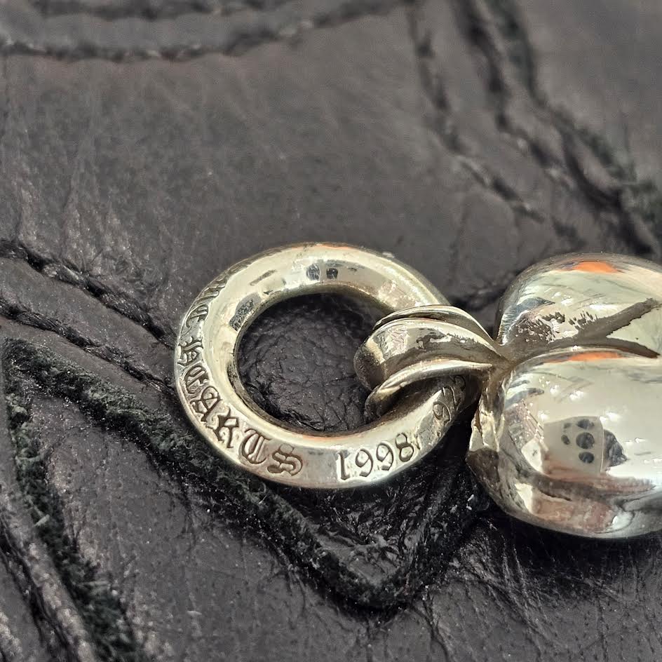 CHROME HEARTS Viny Heart Charm Pendant Top クロムハーツ ヴィニーハート チャーム ペンダントトップ シルバー925