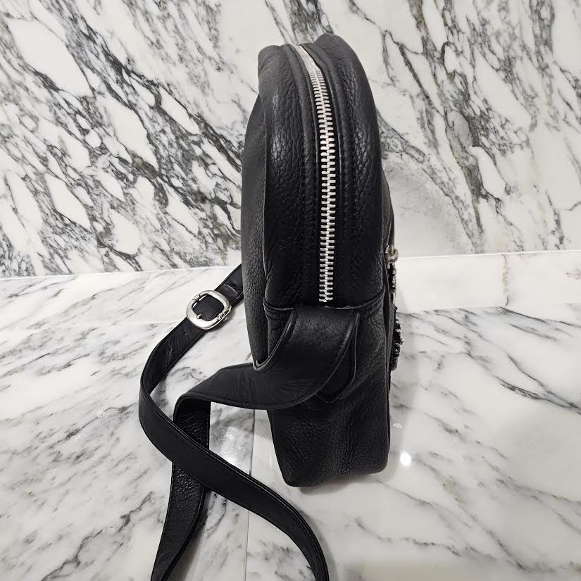 CHROME HEARTS TAKA BAG Leather Shoulder Bag クロムハーツ タカバッグ レザーショルダーバッグ