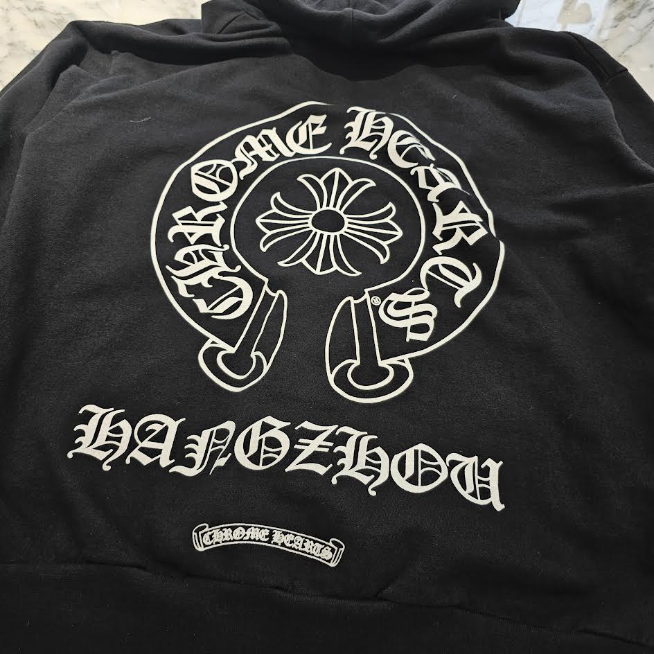 CHROME HEARTS LANZHOU Limited Horseshoe Zip Up Hoodie Size S クロムハーツ 蘭州限定 ホースシュー ジップアップ フーディ サイズS