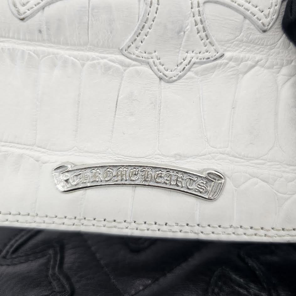 CHROME HEARTS Cross Leather Patch Alligator Card Case クロムハーツ クロスレザーパッチ アリゲーター カードケース