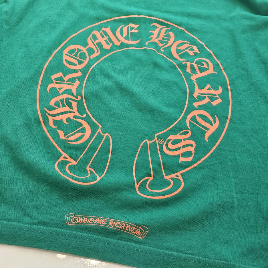 CHROME HEARTS Las Vegas Limited Orange Horseshoe Long Sleeve Tee Size L クロムハーツ ラスベガス限定 オレンジホースシュー ロングスリーブTシャツ サイズL