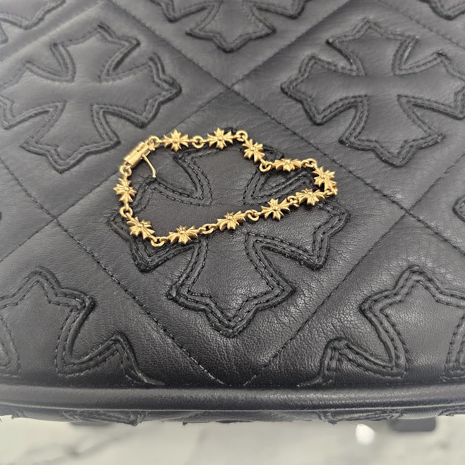 CHROME HEARTS 22K Tiny E CH Plus Bracelet 11 LINK クロムハーツ 22K タイニーE  CHプラス ブレスレット 11リンク