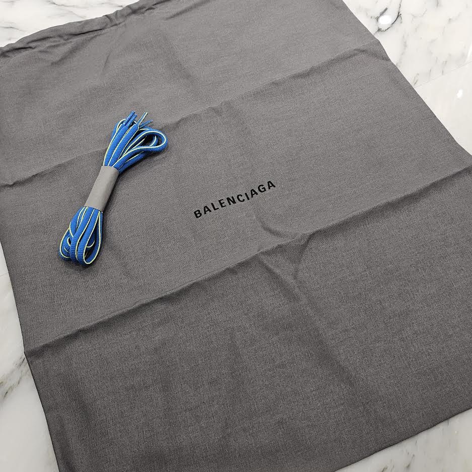 BALENCIAGA 2021AW TRACK SNEAKER GREY/BLUE/YELLOW 542023 W1GC1 1247 Size 27cm バレンシアガ トラックスニーカー グレー/ブルー/イエロー サイズ27cm