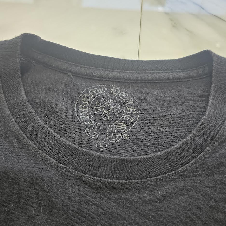 CHROME HEARTS Los Angeles Limited Back Scroll CH Plus Tee Size L クロムハーツ ロサンゼルス限定 バックスクロール CHプラス Tシャツ サイズL