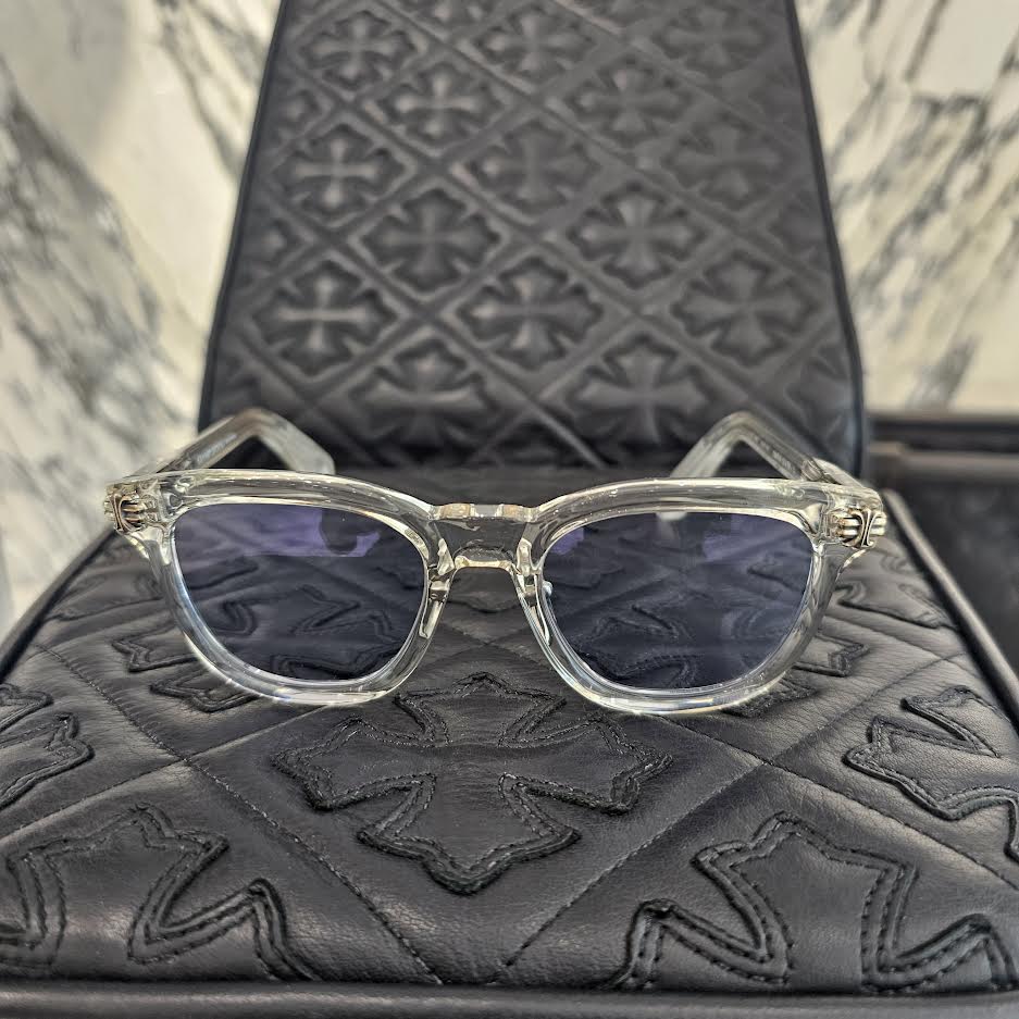 CHROME HEARTS SMOKE SHOW - A Clear Sunglasses Size 52□21-153 クロムハーツ スモークショー-A クリア サングラス サイズ52□21-153