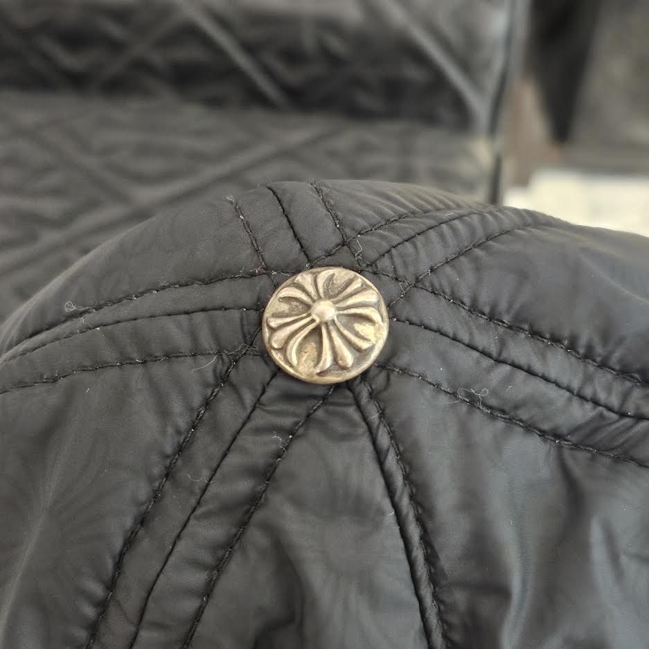 CHROME HEARTS CH Plus Vine Dagger Embroidery Nylon Cap Size ONE SIZE（53-60） クロムハーツ CHプラス総柄 ヴァインダガー刺繍 ナイロンキャップ サイズONE SIZE（53-60）