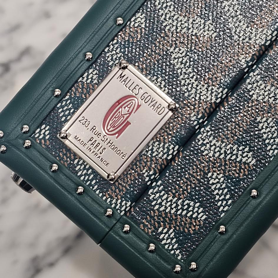 GOYARD 2022SS Grand Hotel Trunk Bag "GREEN" GHOTELPMLTY09CL09P ゴヤール グランドホテル トランクバッグ "グリーン"