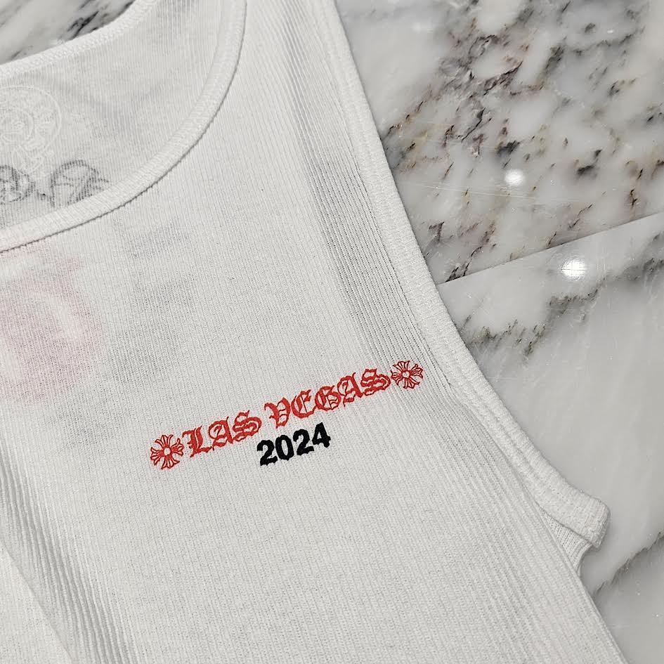 CHROME HEARTS × The Rolling Stones Las Vegas Limited Lip & Tongue Tank Top Size L クロムハーツ × ローリングストーンズ ラスベガス限定 リップ&タン タンクトップ サイズL