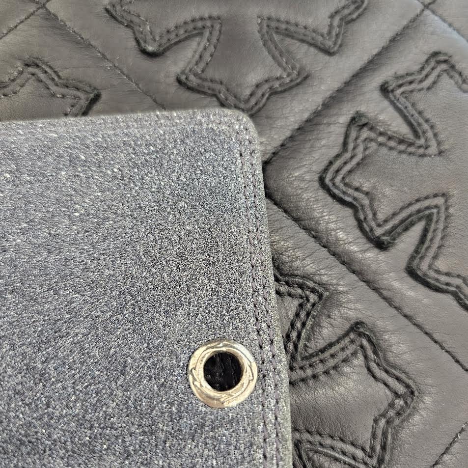 CHROME HEARTS Glitter Leather Card Case #2 クロムハ―ツグリッター レザー カードケース #2