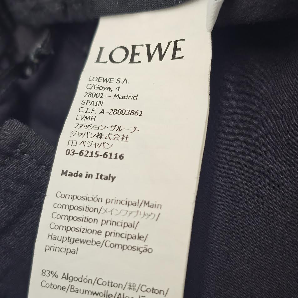 LOEWE Uraz Ibiza Anagram Easy Waist Cargo Trousers Pants S616Y04W08 Size XS ロエベ ウラズイビザ アナグラム イージーウェスト カーゴ トラウザーパンツ サイズXS
