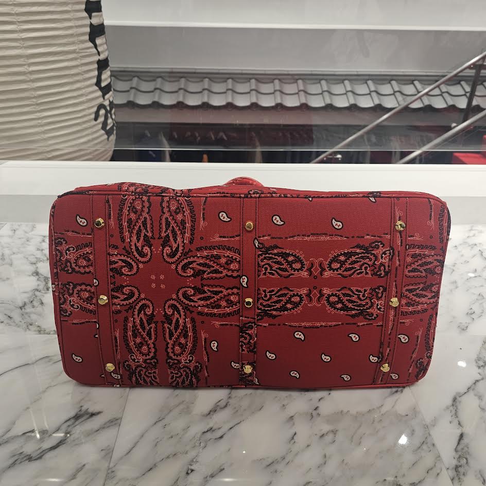 THE WORLD IS YOURS Paisley All Over Pattern Handbag ザ ワールド イズ ユアーズ ペイズリー総柄 ハンドバッグ