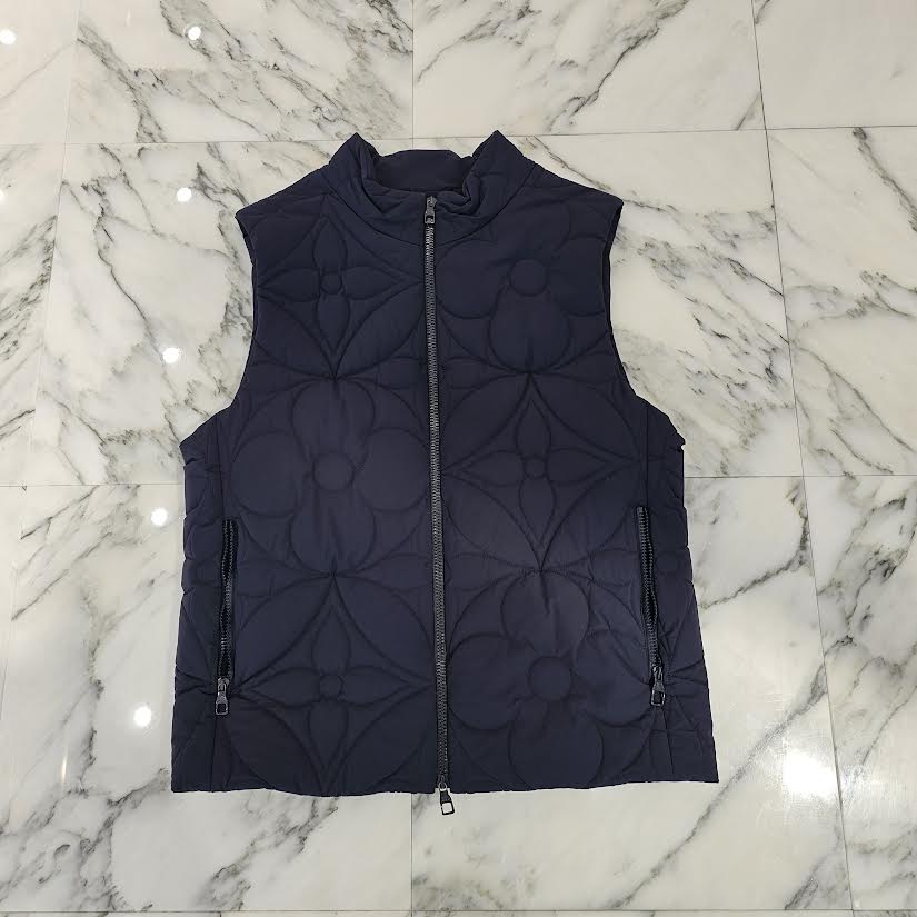 LOUIS VUITTON 2022SS LVSE Padded Monogram Flower Gilet ルイヴィトン LVSE パデット モノグラム フラワージレ ベスト