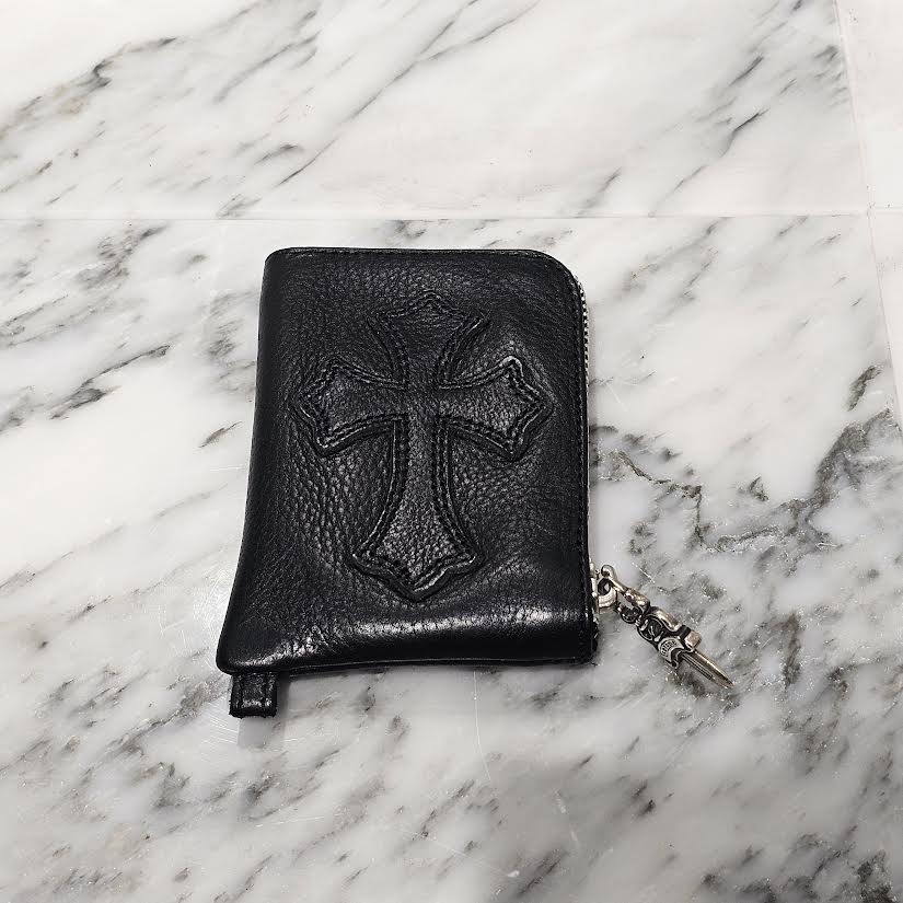 CHROME HEARTS クロムハーツ　Tiny Zip Wallet CHROME HEARTS】クロムハーツ『TINY ZIP WALLET CEMETERY