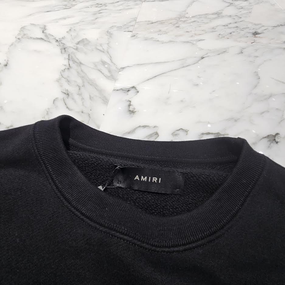 AMIRI 2022SS MA CORE Logo Crewneck Sweat Shirt AMJYCW1038 Size XXL アミリ MAコア ロゴ クルーネック スウェットシャツ サイズXXL