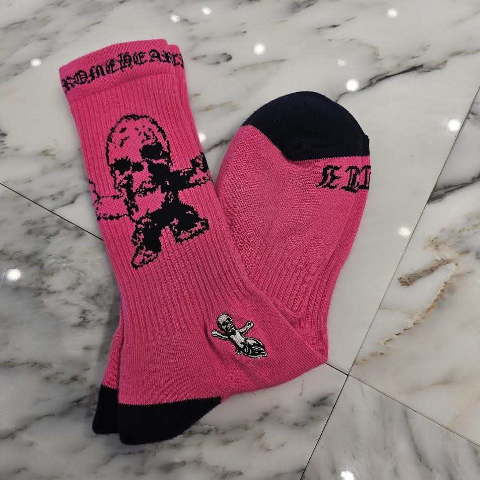 CHROME HEARTS FOTI Skull Embroidery Socks x3 Size JP（27-30）クロムハーツ フォティ スカル刺繍 ソックス 靴下 サイズ 日本サイズ(27-30）