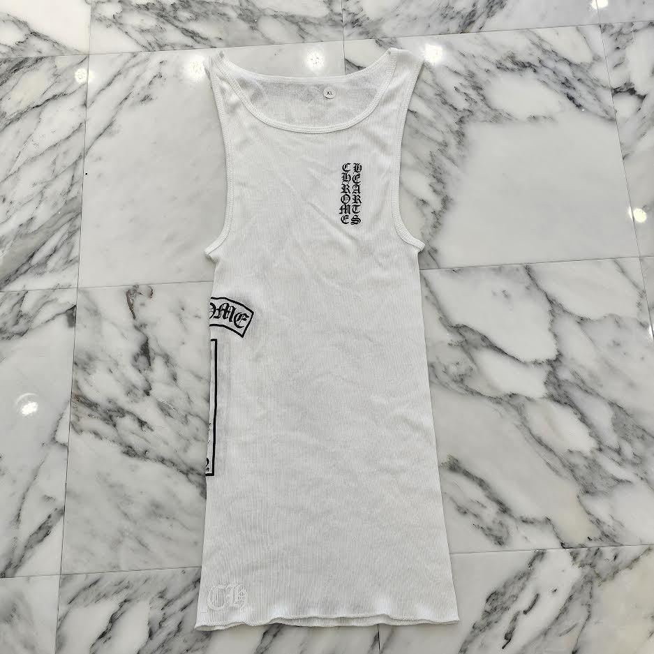 CHROME HEARTS Vertical Side Logo Tank Top Size XL クロムハーツ ヴァーティカル サイドロゴ タンクトップ サイズXL