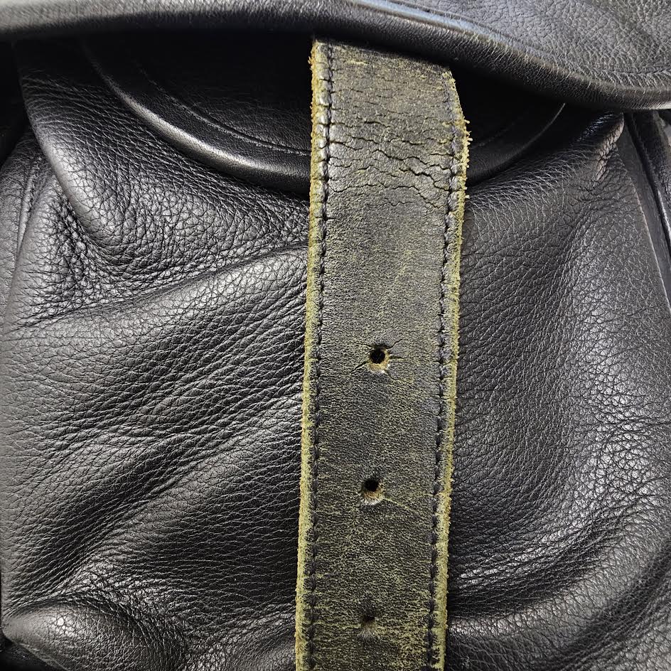 CHROME HEARTS Gunslinger Messenger Leather Shoulder Bag クロムハーツ ガンスリンガー メッセンジャー レザー ショルダーバッグ