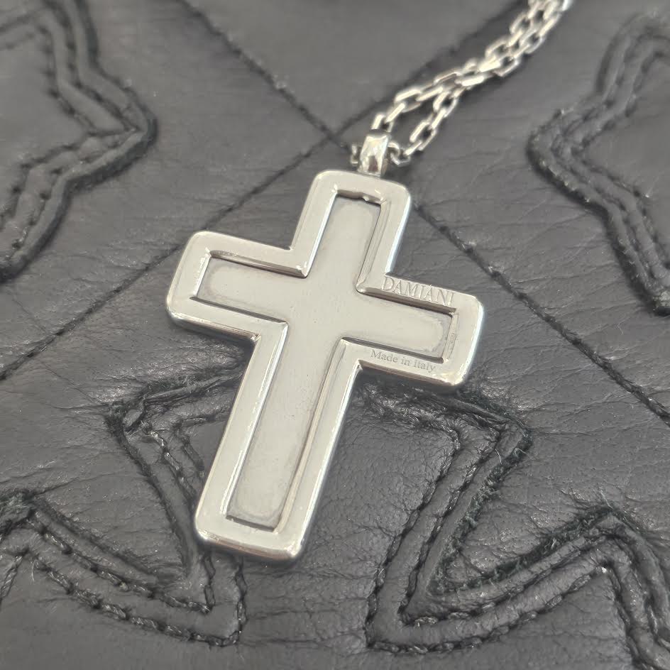 DAMIANI YOSHIDA Belle Epoque Diamond Cross Necklace ダミアーニ ヨシダ ベルエポック ダイヤモンド クロス ネックレス