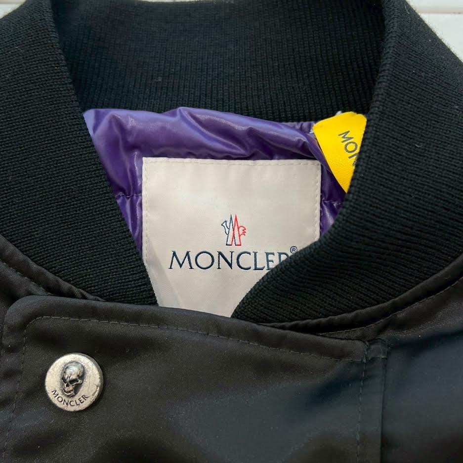 MONCLER × Palm Angels 2019AW Moncler Genius 8 AXL Bomber Down Jacket E209L4130200 539K2 Size 2 モンクレール × パームエンジェルス モンクレールジーニアス8 AXL ボンバー ダウンジャケット サイズ2