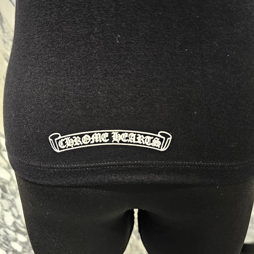 CHROME HEARTS Horseshoe Short Camisole Top Size L クロムハーツ ホースシュー ショート キャミソールトップ サイズL