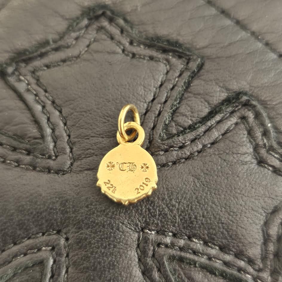 CHROME HEARTS 22K PEACE SIGN Pendant Top クロムハーツ 22K ピースサイン ペンダントトップ