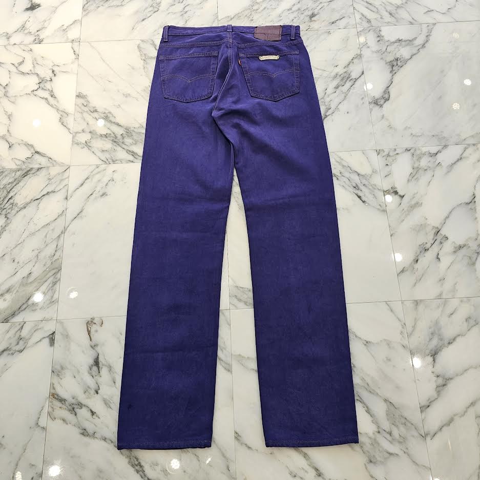 CHROME HEARTS Levi's Body VNTG Purple Cotton Pants Size 31 クロムハーツ リーバイスボディ ヴィンテージ パープル コットンパンツ サイズ31
