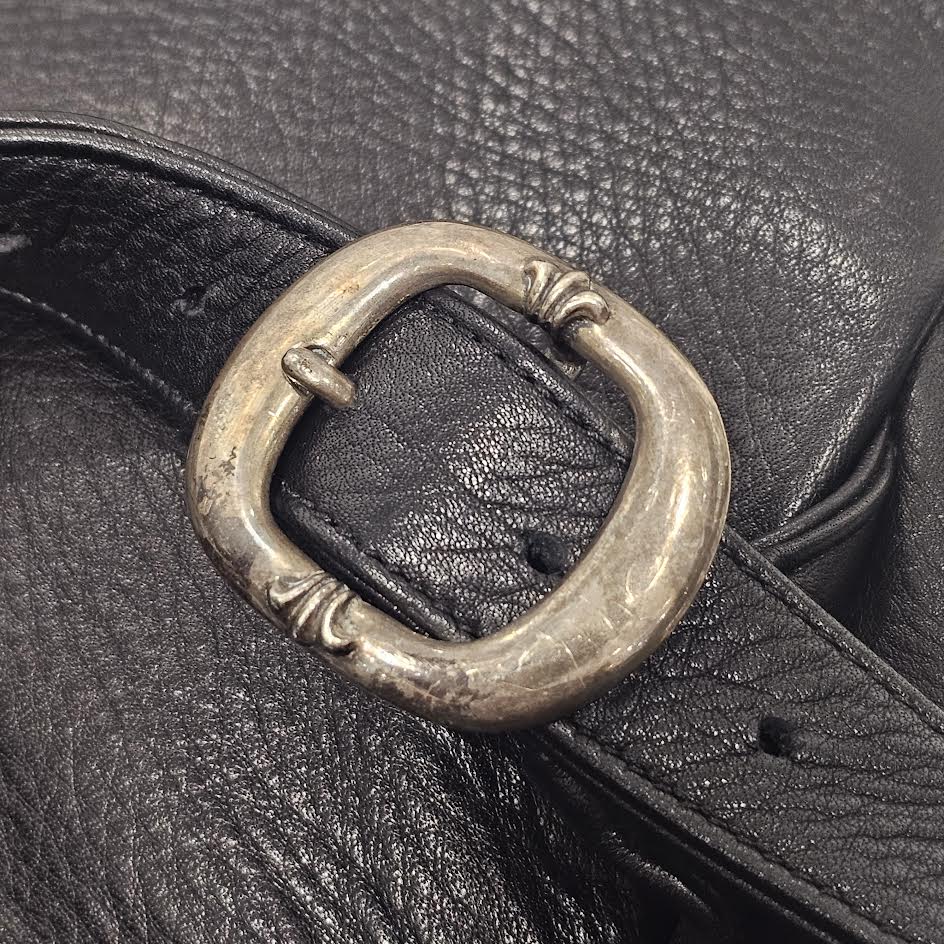 CHROME HEARTS × MATTY BOY SEVENTH GRADE SEX RECORDS Camo Leather Cross Patch Back Pack クロムハーツ × マッティボーイ セブンスグレード セックスレコード カモ レザークロスパッチ バックパック