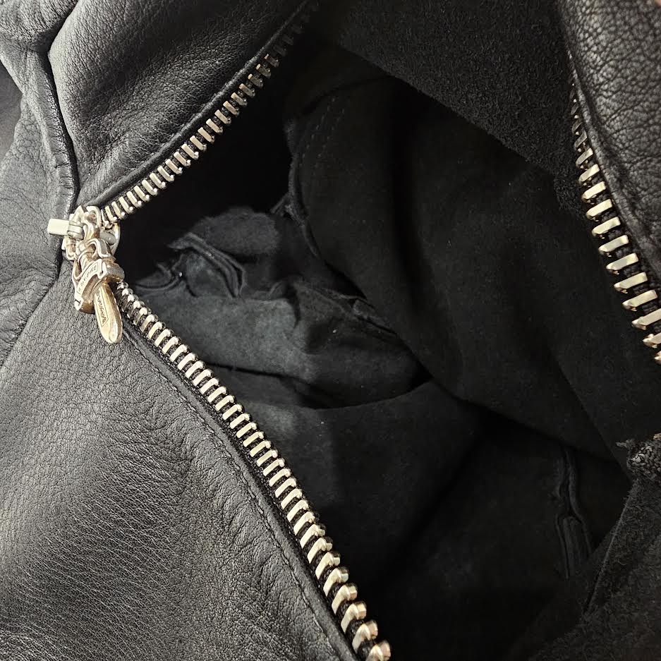 CHROME HEARTS SNAT PACK Leather Shoulder Bag Extra Large クロムハーツ スナットパック レザー ショルダーバッグ エクストララージ