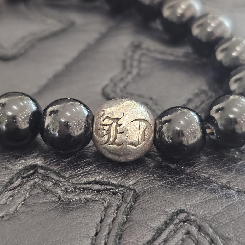 CHROME HEARTS CH Logo Ball Beads Bracelet クロムハーツ CHロゴボール ビーズブレスレット