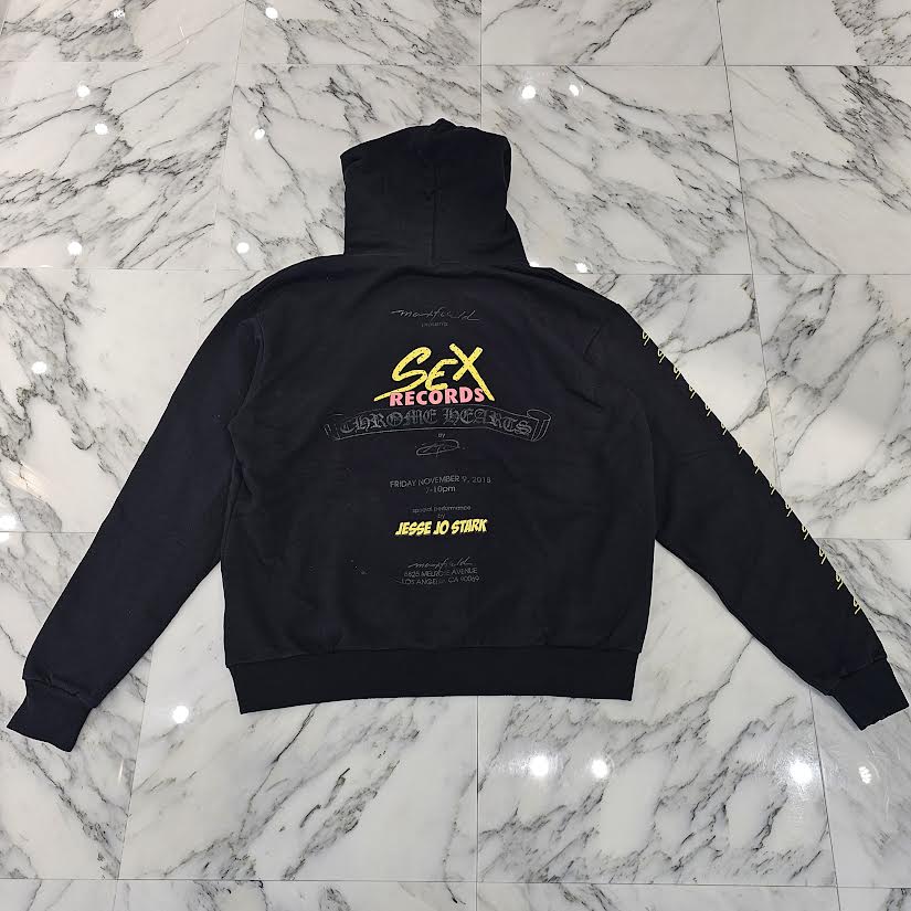 CHROME HEARTS × MATTY BOY PPO Sex Records Hoodie Size S クロムハーツ × マッティボーイ PPO セックスレコード フーディー サイズS