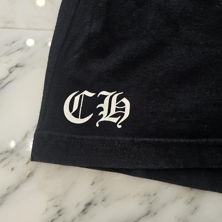 CHROME HEARTS Los Angeles Limited Back Scroll CH Plus Tee Size L クロムハーツ ロサンゼルス限定 バックスクロール CHプラス Tシャツ サイズL