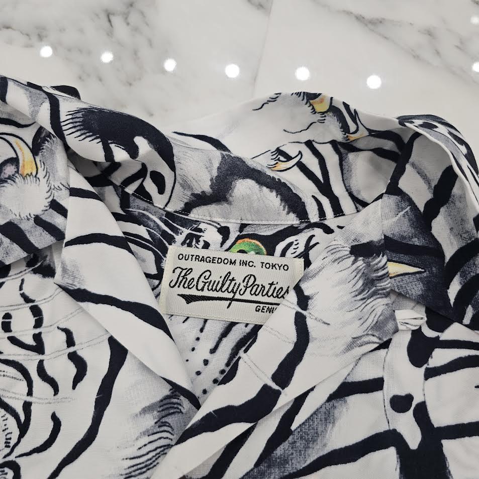 WACOMARIA × TIM LEHI 2023SS THE GUILTY PARTIES HAWAIIAN S/S SHIRT 23SSE-WMS-HI01 Size L ワコマリア × ティムリーハイ ザギルティーパーティーズ ハワインアン ショートスリーブ シャツ サイズL