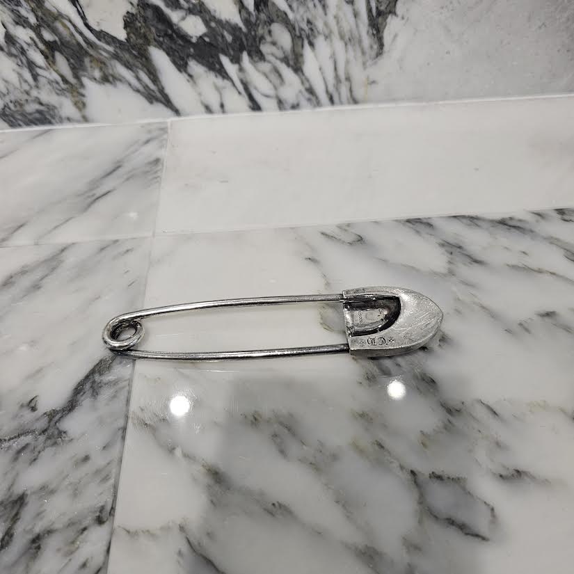 CHROME HEARTS BSFlare Extra Large Safety Pin クロムハーツ BSフレア エクストララージ セーフティピン
