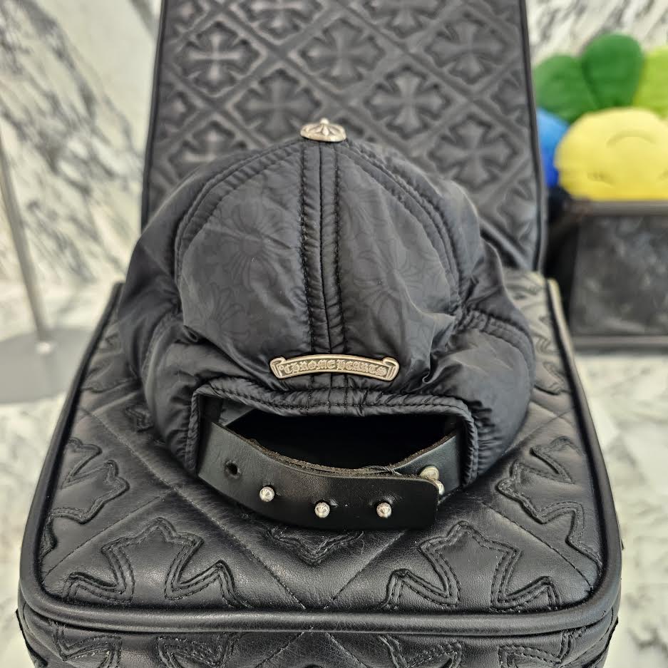 CHROME HEARTS CH Plus Vine Dagger Embroidery Nylon Cap Size ONE SIZE（53-60） クロムハーツ CHプラス総柄 ヴァインダガー刺繍 ナイロンキャップ サイズONE SIZE（53-60）