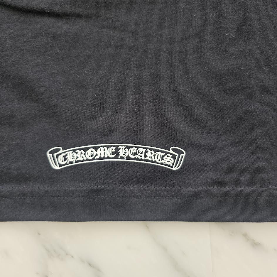 CHROME HEARTS Neon Bar Logo Long Sleeve Tee Size L クロムハーツ ネオンバー ロゴ ロングスリーブ Tシャツ サイズL