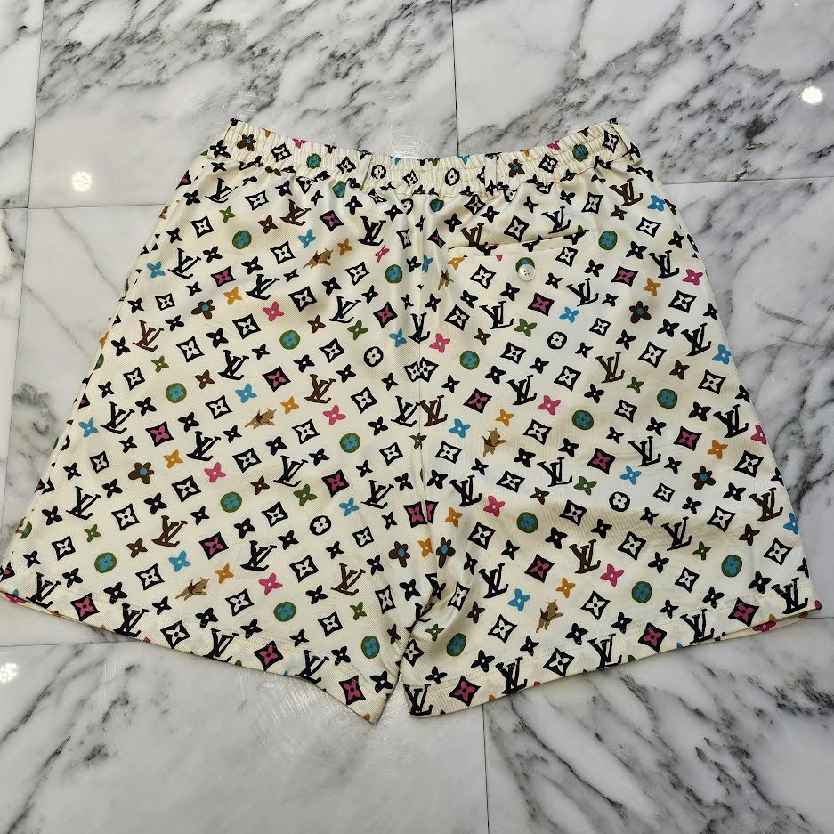 LOUIS VUITTON × Tyler, The Creator 2024AW Monogram Print Silk Shirts Shorts Set Up 1AFQ25 Size L & 48 ルイヴィトン × タイラー・ザ・クリエイター モノグラムプリント シルク シャツ ショーツ セットアップ サイズL&48