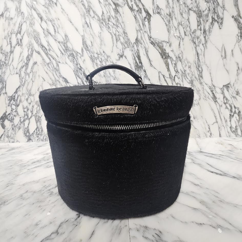 CHROME HEARTS Harako Leather Vanity Bag クロムハーツ ハラコレザー