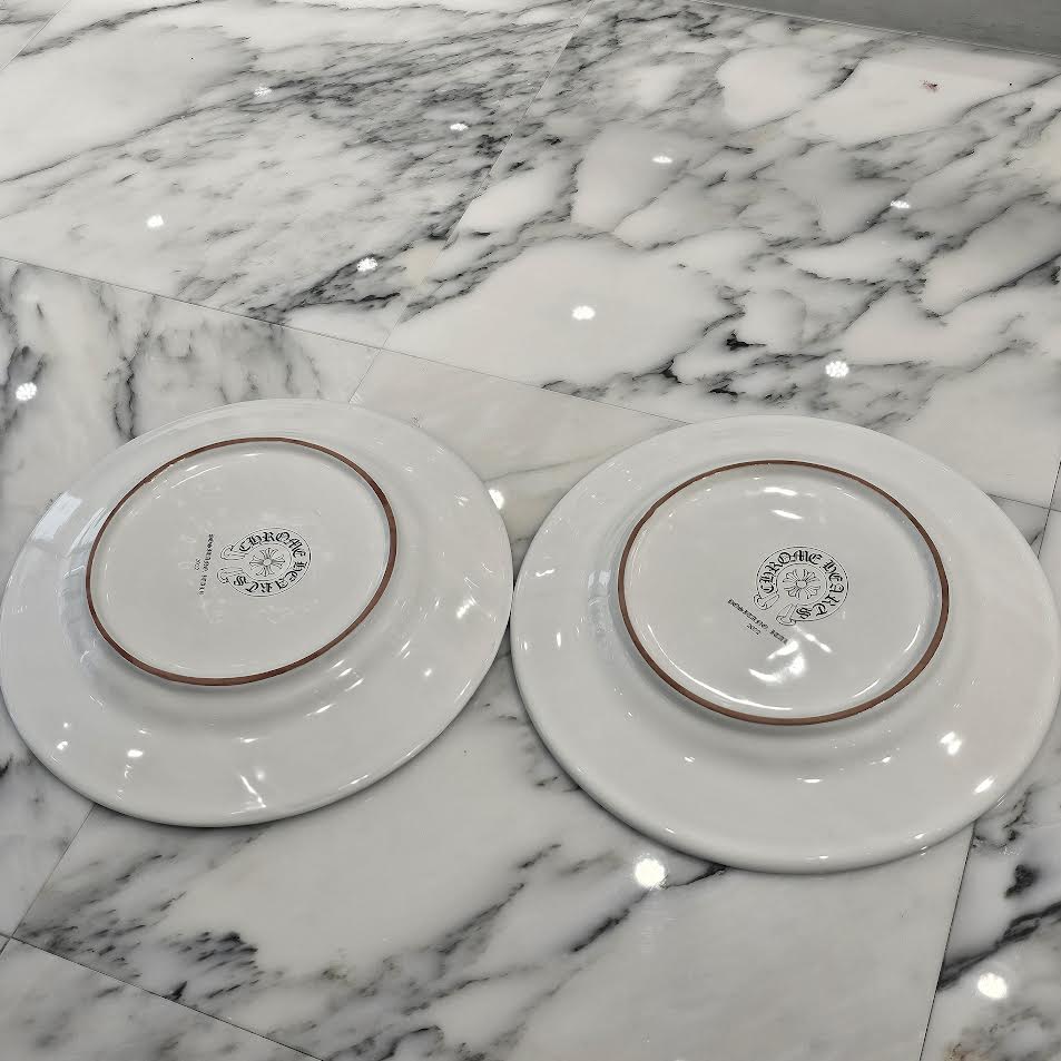 CHROME HEARTS BS Flare Dinner Plate Large クロムハーツ BSフレア ダイナー プレート ラージ