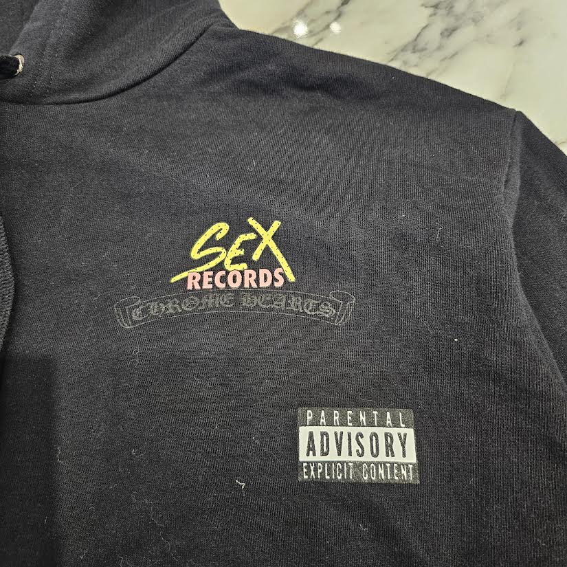 CHROME HEARTS × MATTY BOY PPO Sex Records Hoodie Size S クロムハーツ × マッティボーイ PPO セックスレコード フーディー サイズS