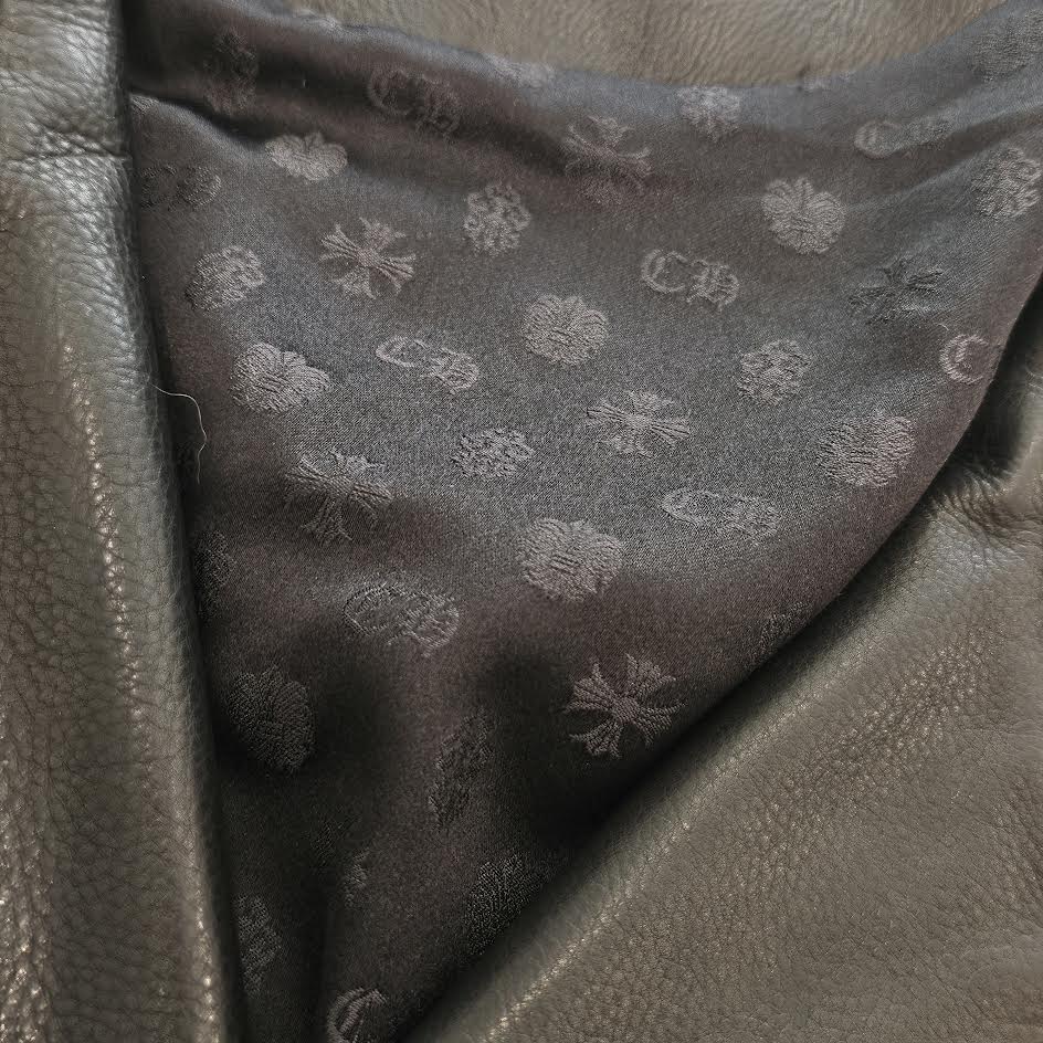 CHROME HEARTS JJ DEAN STAR CUSTOM Riders Leather Jacket Size M クロムハーツ JJディーン スターカスタム ライダース レザージャケット サイズM