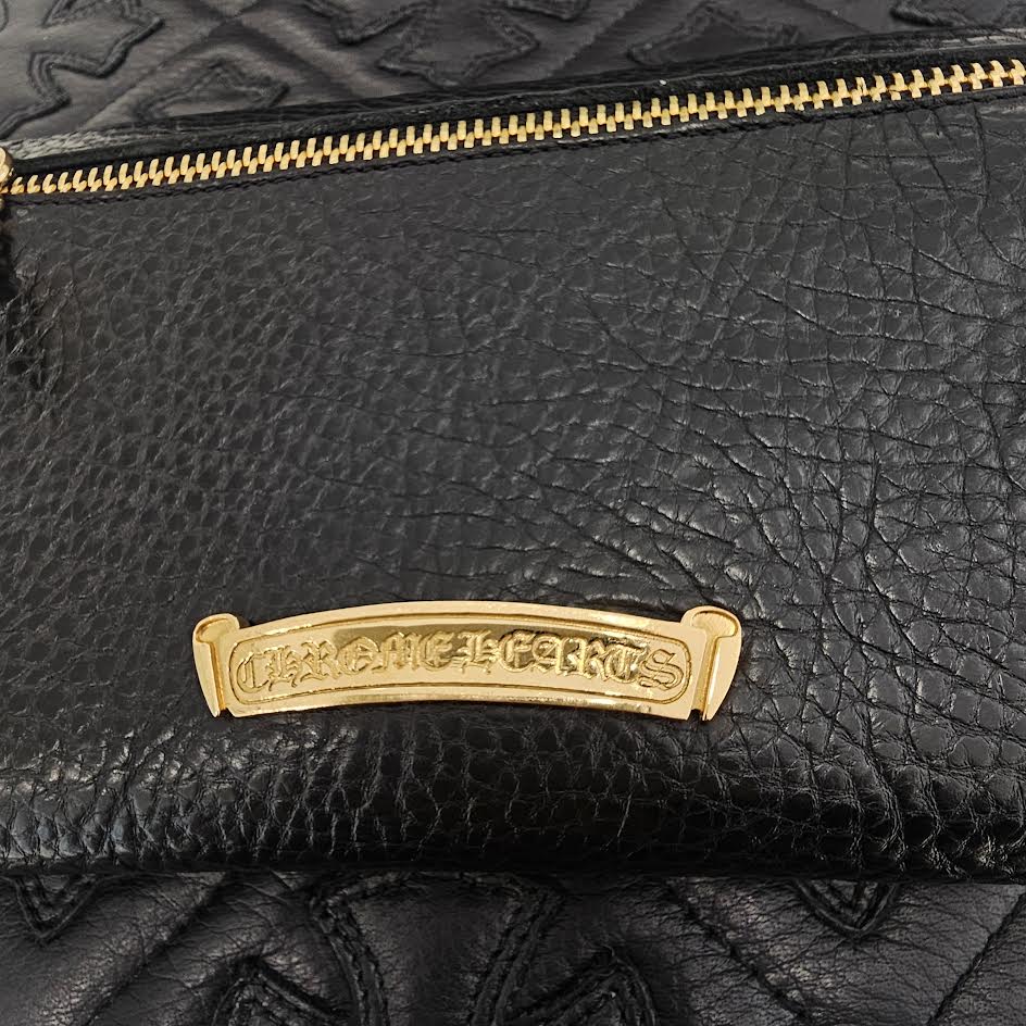 CHROME HEARTS 22K Wave Cross Ball Wallet クロムハーツ 22K ウェーブ クロスボール ウォレット